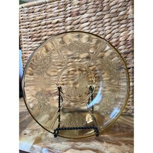 Amber Rose Decorated Bowl